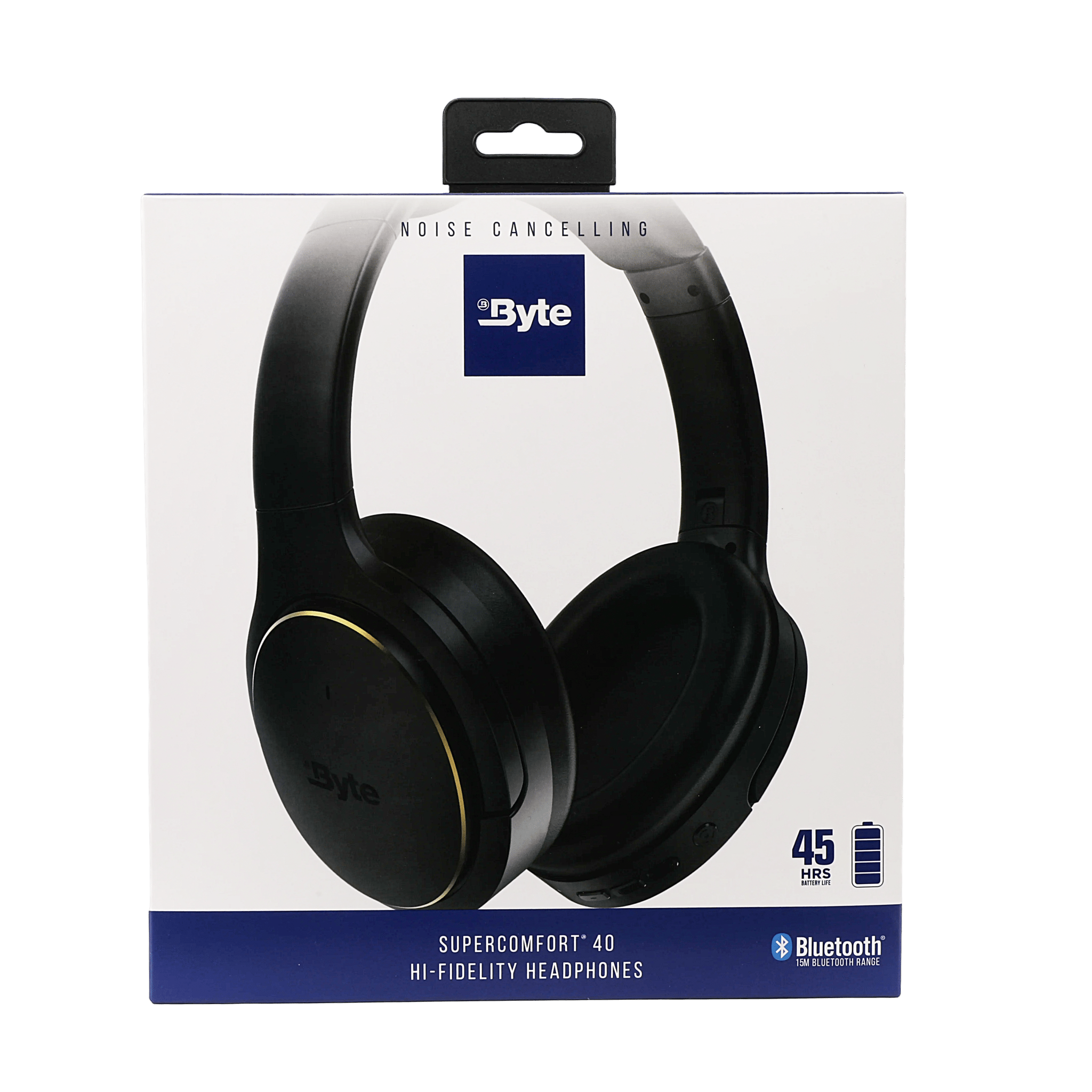 Byte Super Comfort 40 Wireless ANC Headphones – Byte.co.uk