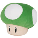 Super Mario 1-Up Mushroom Plush Toy - Official Sanei All Star Collection Small Size