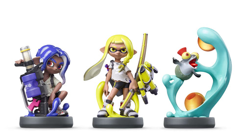 Nintendo amiibo Triple Set — Splatoon 3 (Inkling, Octoling, Smallfry)