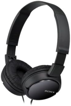 Sony MDR-ZX110 On-Ear Wired Headphones - Black