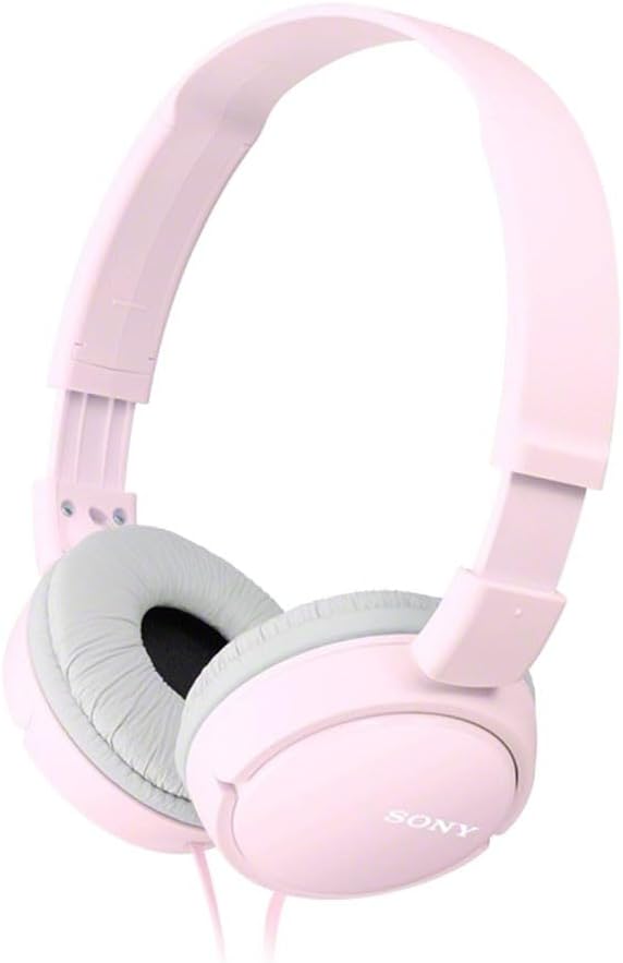 Sony MDR-ZX110 On-Ear Wired Headphones - Pink