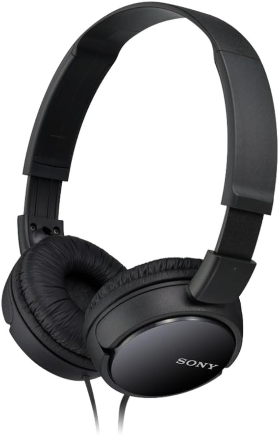 Sony MDR-ZX110 On-Ear Wired Headphones - Black