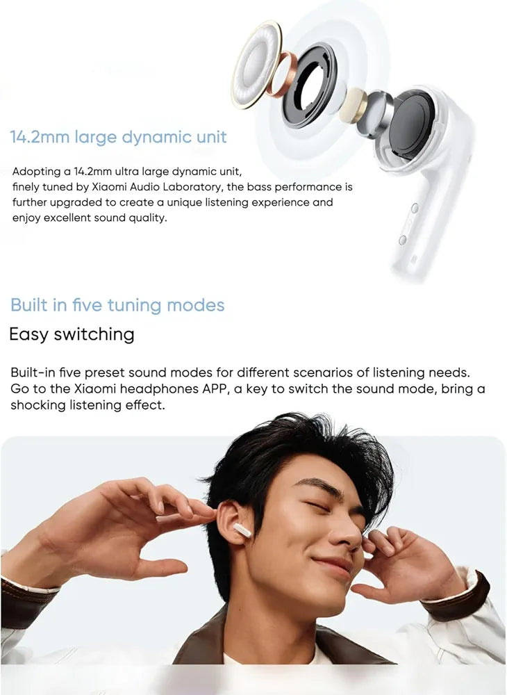 Redmi Buds 6 Vitality Edition True Wireless Earbuds