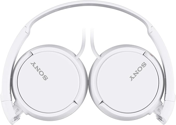 Sony MDR-ZX110 On-Ear Wired Headphones - White