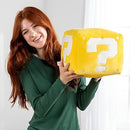 Super Mario Item Cushion Question Block - Official Hatena Block Pillow Large Size