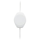 Maxell Retractable Cord Reel Earphones - White