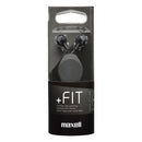 Maxell Retractable Cord Reel Earphones - Black