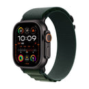 Apple Watch Ultra 2 GPS + Cellular 49mm Black Titanium - Dark Green Alpine Loop M