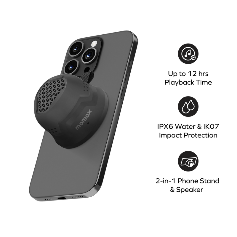 Momax 1 Vibe Go Magnetic Wireless Outdoor Speaker