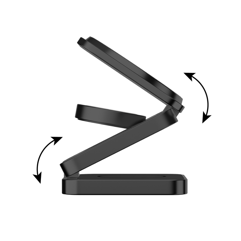 Momax Q2.mag Go 3-in-1 Magnetic Wireless Charging Stand