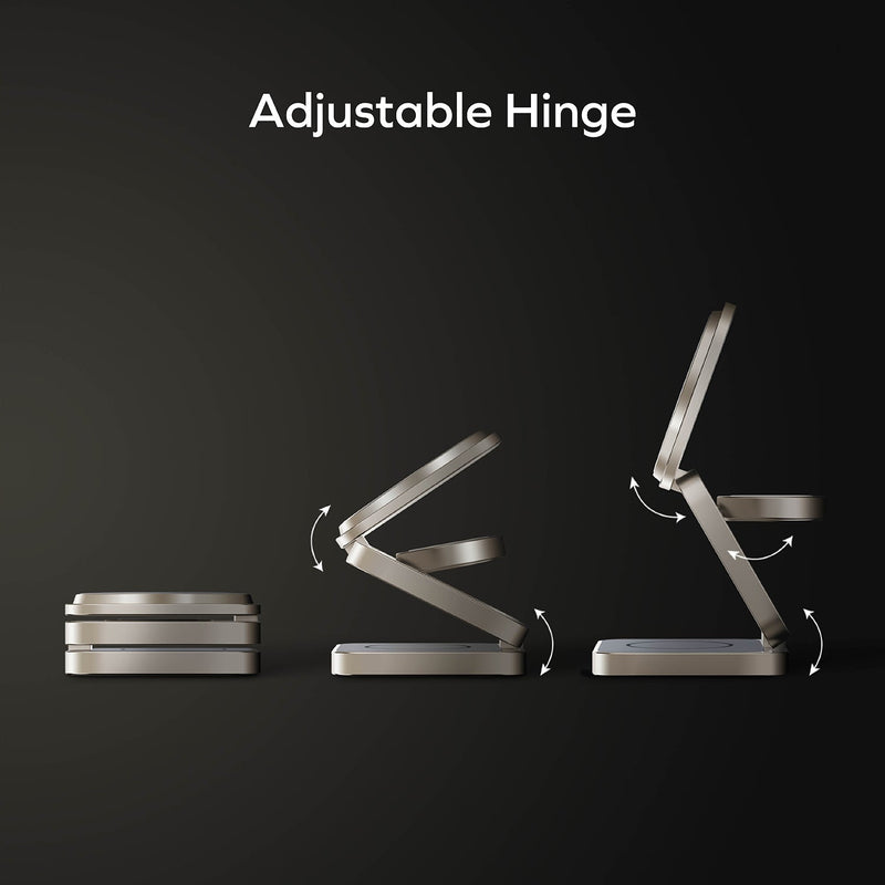 Momax Q2.mag Go 3-in-1 Magnetic Wireless Charging Stand