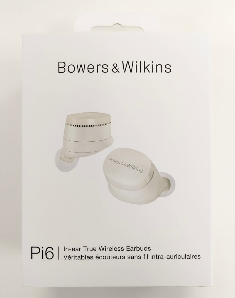 Bowers & Wilkins Pi6 True Wireless Earbuds - White