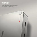 MOMAX Q.MAG X2 20000mAh Magnetic Wireless Power Bank