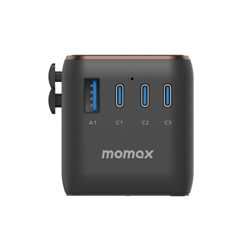 Momax 170w GAN 4 Portplus AC Travel Adapter