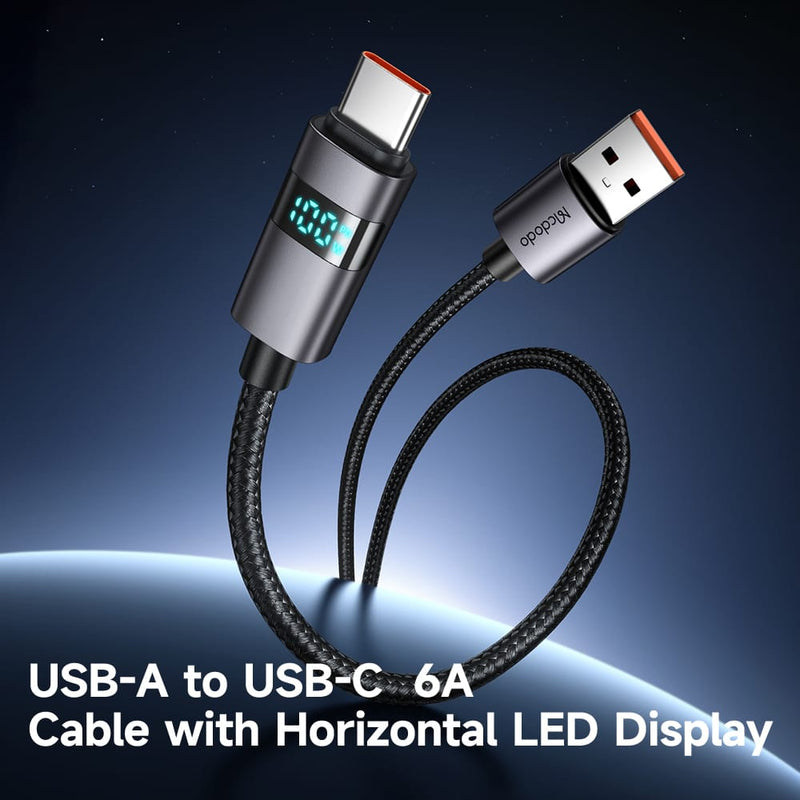 Mcdodo USB-A USB-C Horizontal 6.6 LED Display