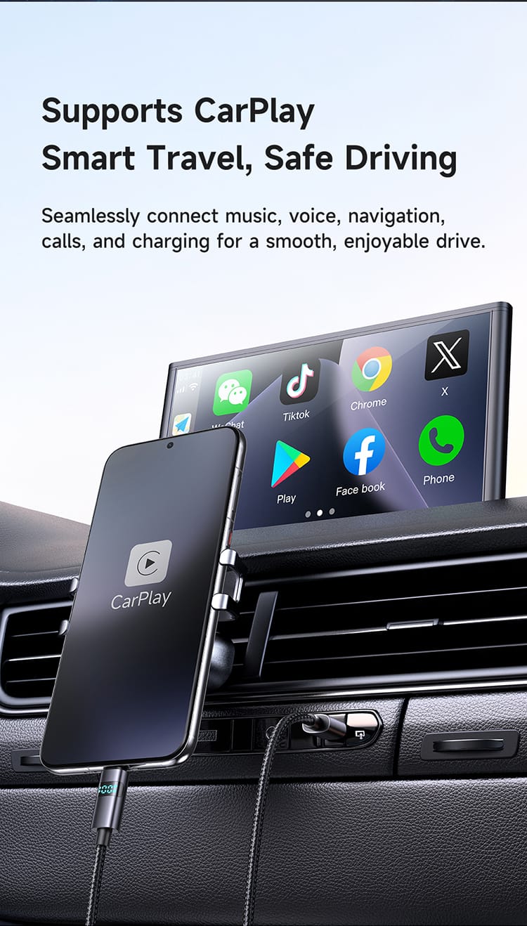 Mcdodo USB-A USB-C Horizontal 6.6 LED Display