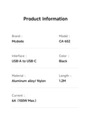 Mcdodo USB-A USB-C Horizontal 6.6 LED Display