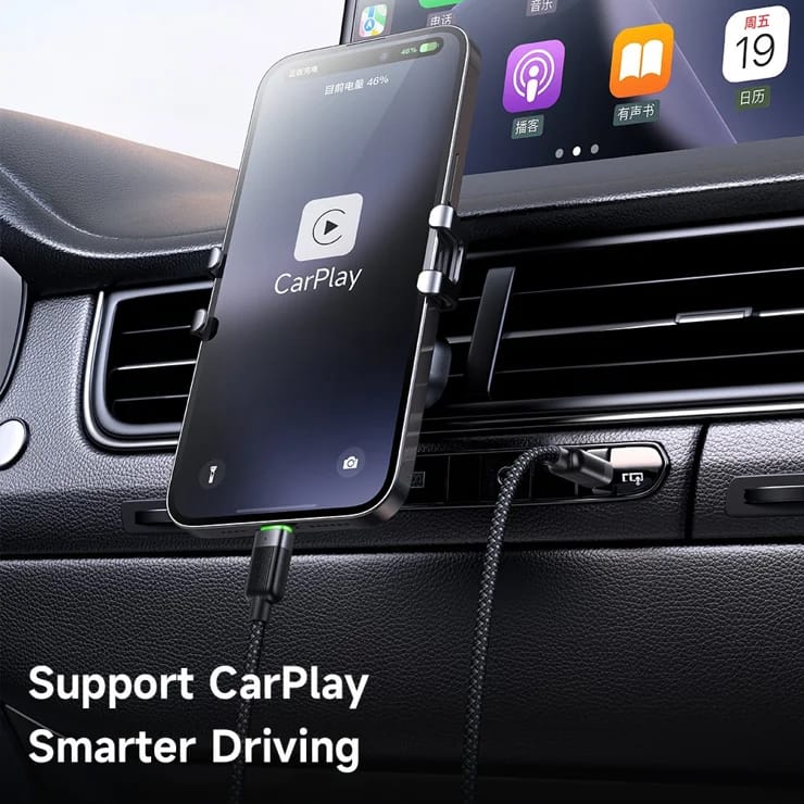 Mcdodo USB-C USB-C 60w Magnetic Self Winding Cable