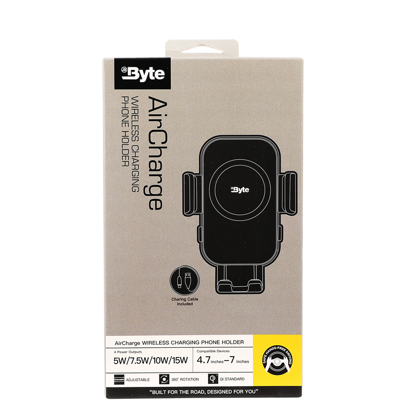 Byte Air Charge - Wireless Charging Phone Holder