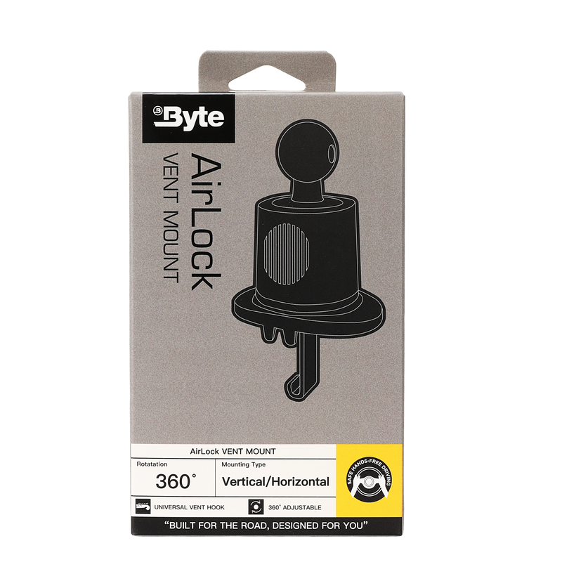 Byte Air Lock - Universal Vent Hook Phone Mount