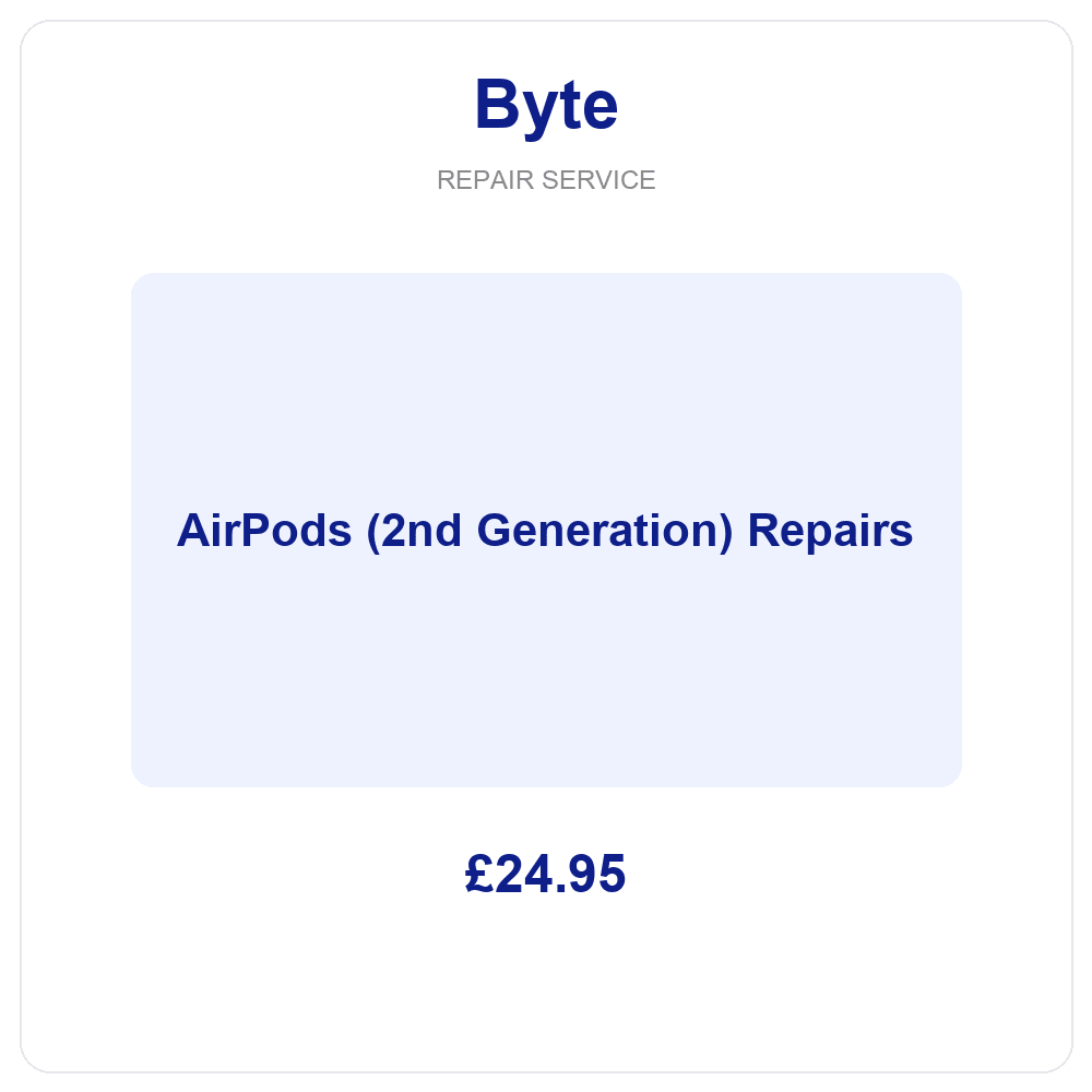 AirPods (2nd Generation) Repairs