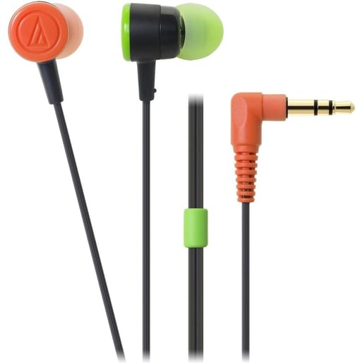 Audio-Technica ATH-CKL220 In-Ear Headphones - Green
