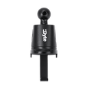 Close-up of the Byte Air Lock mechanical hook mechanism - Securely anchors to car vent blades for a shake-free hold.
