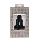 Smartphone securely held in the Byte Air Lock - Universal fit for 4.7 to 7-inch devices with protective silicone grip.
