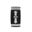 Byte Clamp Mini rotated to landscape - 360-degree ball joint for flexible GPS navigation viewing angles.