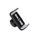 Side view of Byte Clamp Mini - Ultra-compact footprint that keeps car air vents clear and unobstructed.