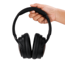 Side profile of Byte Super Comfort 40 headphones showing sleek ear cup and subtle Byte logo