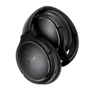 Adjustable reinforced metal headband flexibility demonstration on Byte Super Comfort 40 headphones