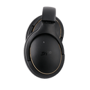Byte Super Comfort 40 headphones on office desk beside laptop showcasing premium minimalist design