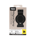 Byte Magna Clamp magnetic phone stand with MagSafe-compatible snap-on mount front view