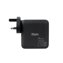 Close-up view of the Byte Plug 200W - Premium matte finish with the official Byte logo