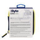Byte Plug 200W retail box packaging - Showing product features and 2-year warranty.
