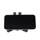 A hand placing a smartphone into the Byte Quick Catch - Showcasing the fast-action spring-loaded grip.