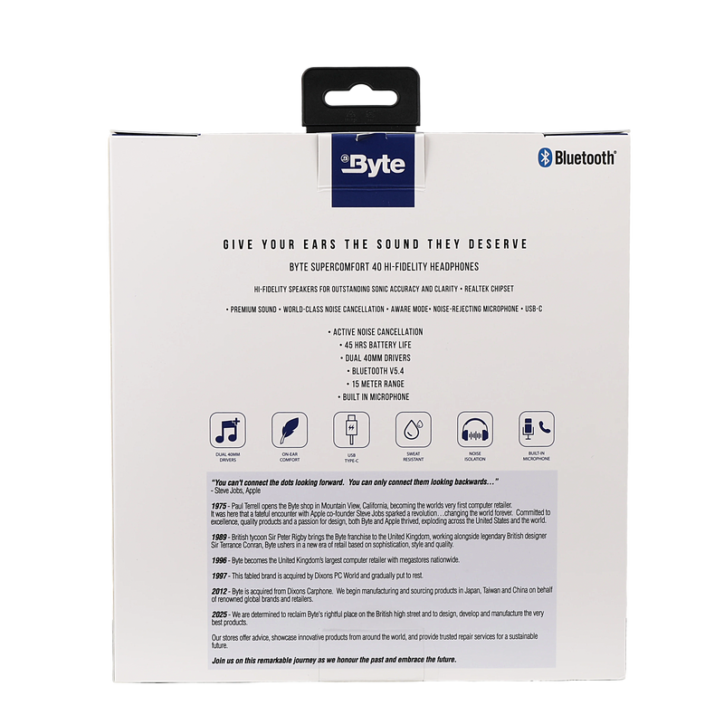 Byte Headphones - Super Comfort 40