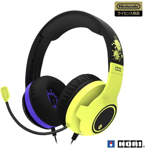 HORI Splatoon 3 Gaming Headset for Nintendo Switch