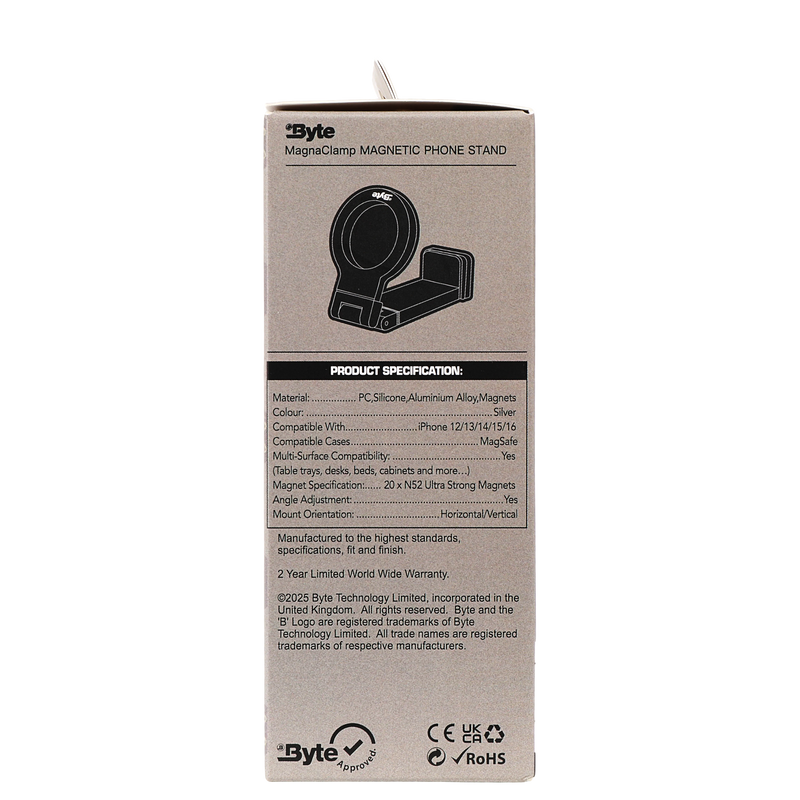 Byte Magna Clamp - Magnetic Phone Stand