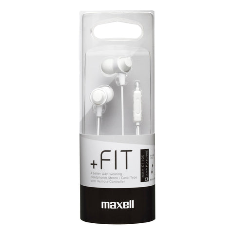 Maxell In-Ear Headphones — White