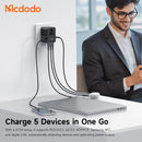 Mcdodo Globe Power 100W Universal Travel Adapter Kit 3 USB C 2 USB A