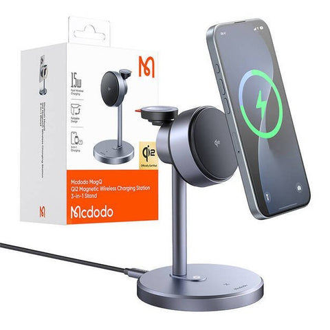 Mcdodo MagQ CH-246 Qi2 3-in-1 Magnetic Charging Stand — 15W