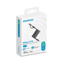 Momax Mag Link Duo Magnetic USB C To USB C And Lightning Cable 60W Up To 2M