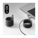 Momax Mag Link Duo Magnetic USB C To USB C And Lightning Cable 60W Up To 2M