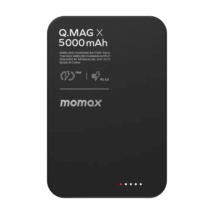 Momax Q.Mag X Magnetic Wireless Power Bank — 5000mAh