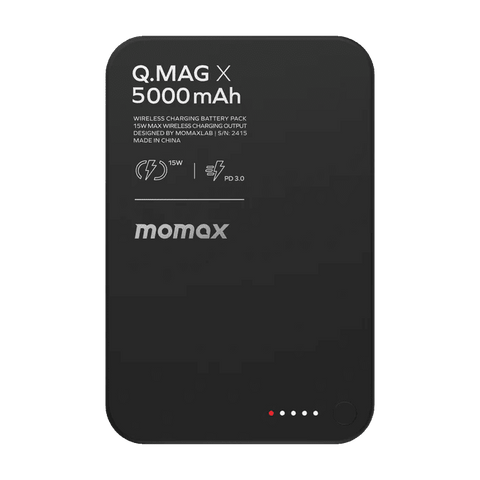 Momax Q.Mag X Magnetic Wireless Power Bank — 5000mAh