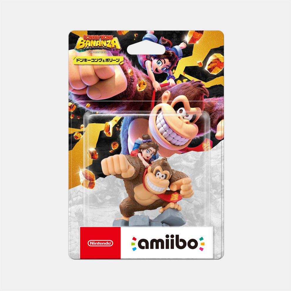 Nintendo amiibo — Donkey Kong & Pauline (Donkey Kong Bananza)