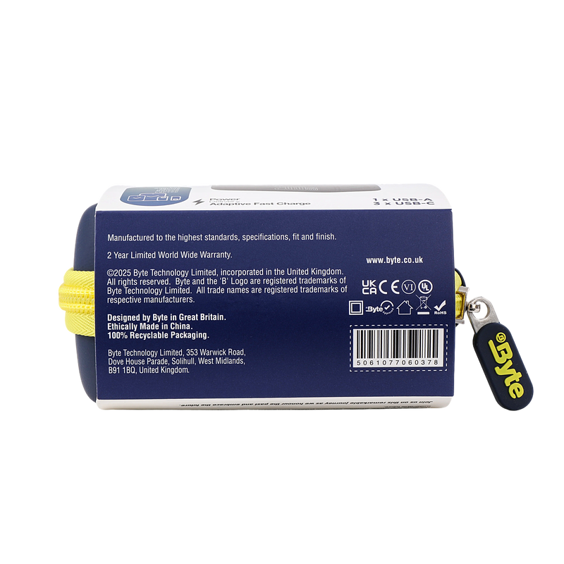 Byte Plug 200W - GaN Fast Charging Station