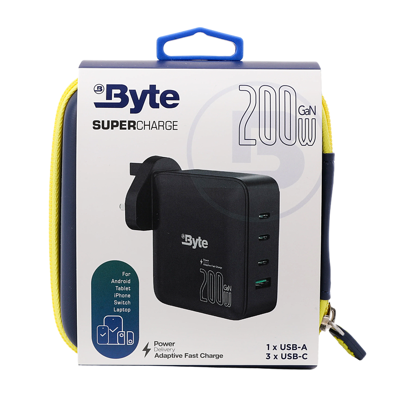 Byte Plug 200W - GaN Fast Charging Station